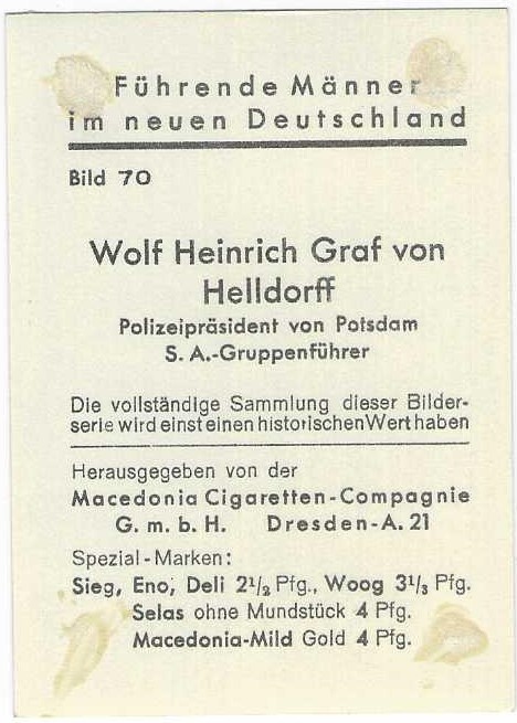 Wolf-Heinrich Julius Otto Bernhard Fritz Hermann Ferdinand Graf von Helldorff
